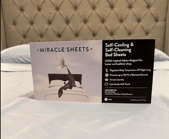 Miracle Sheets Customer ~Jessica M. (USA)